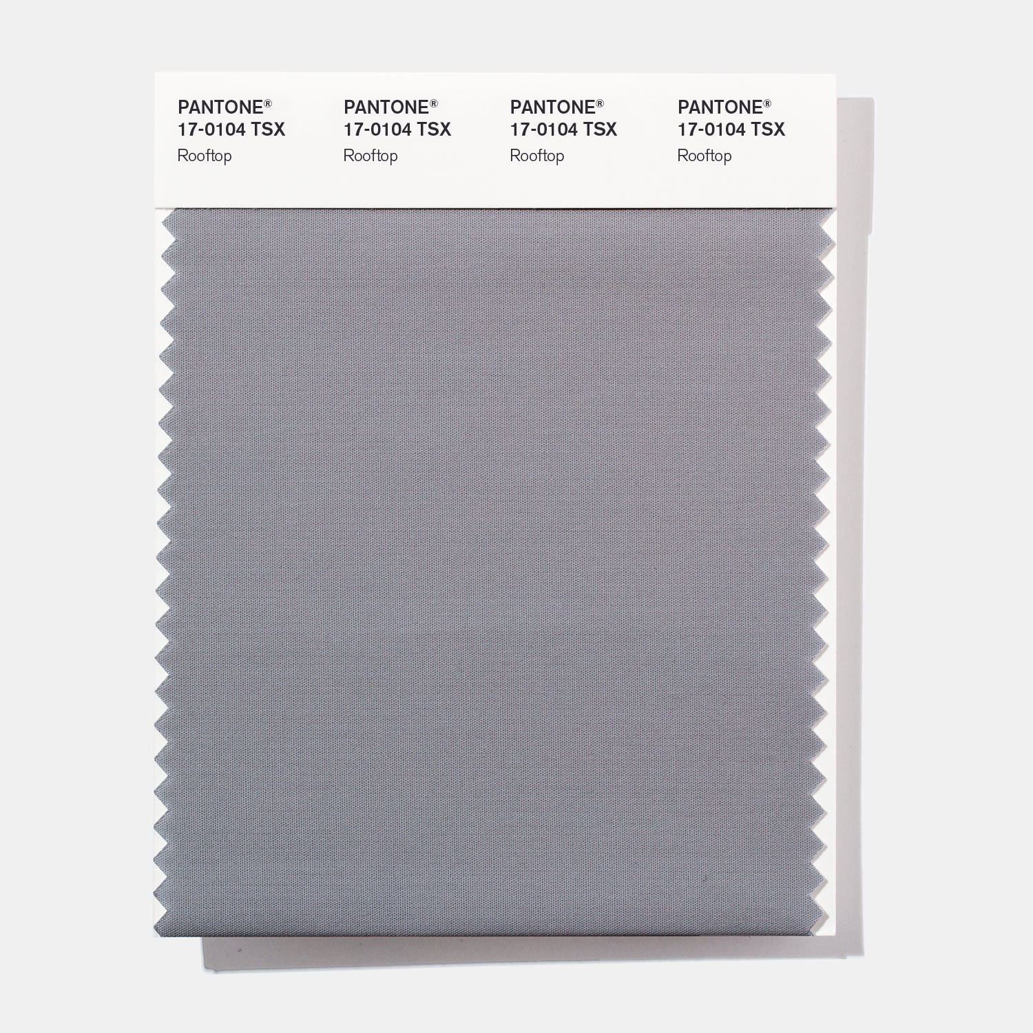 Pantone Polyester Swatch 17-0104 Rooftop