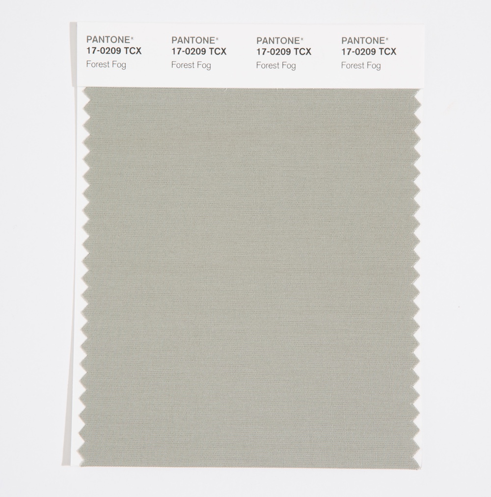 Pantone Cotton Swatch 17-0209 Forest Fog