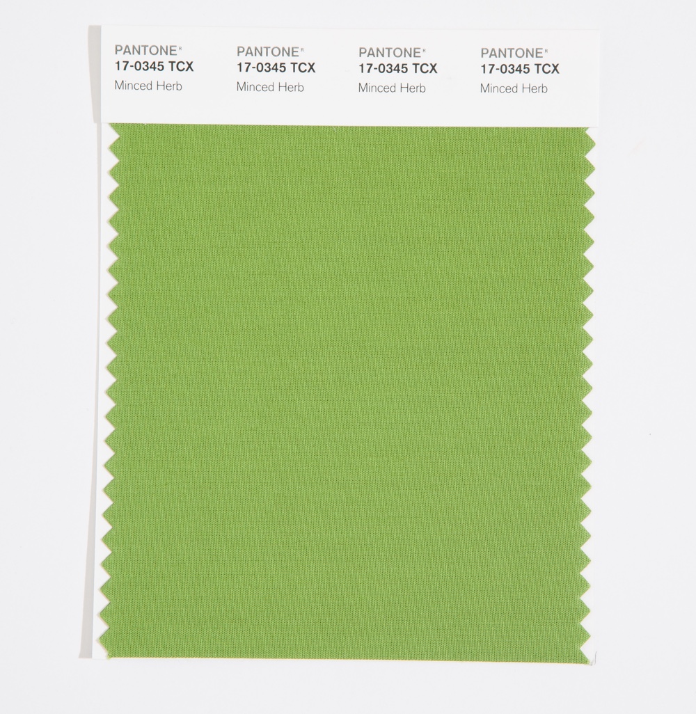 Pantone Cotton Swatch 17-0345 Minced Herb