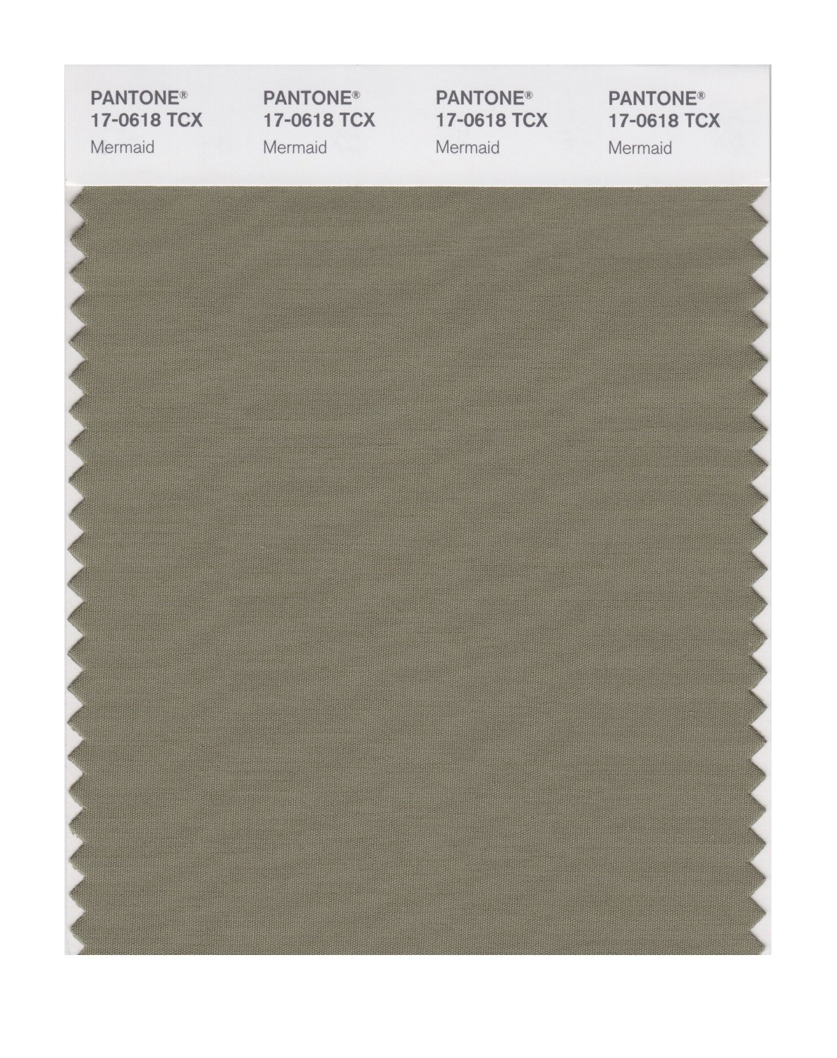 Pantone Cotton Swatch 17-0618 Mermaid