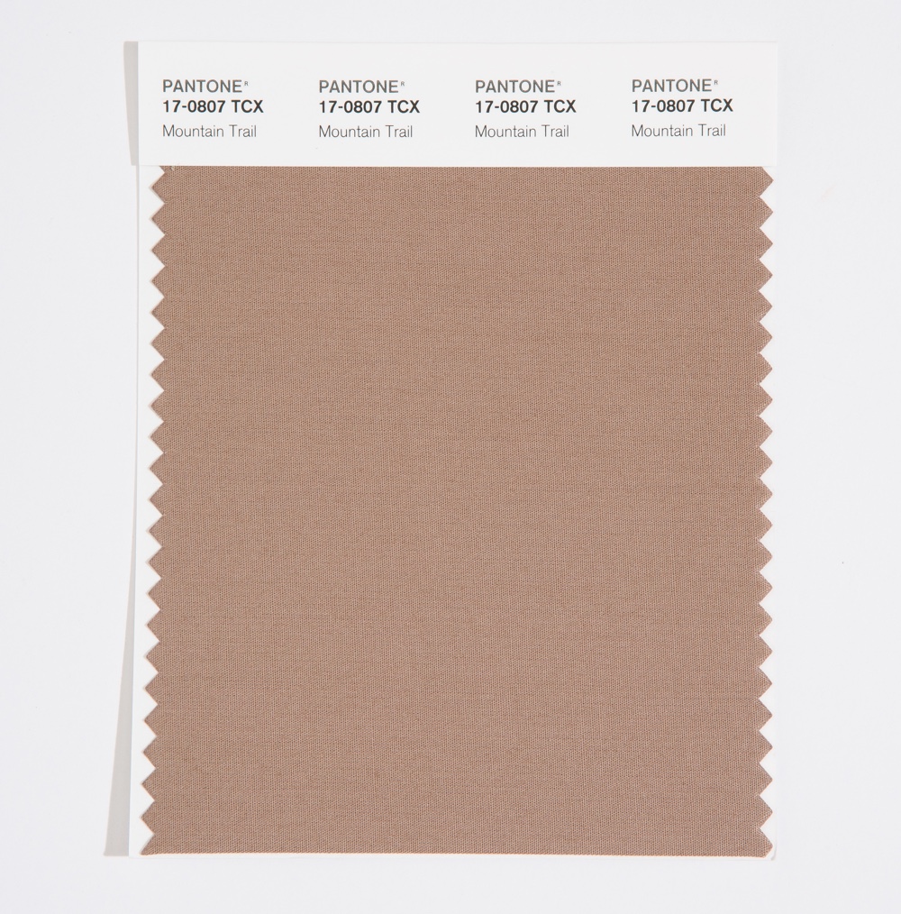 Pantone Cotton Swatch 17-0807 Mountain Trail