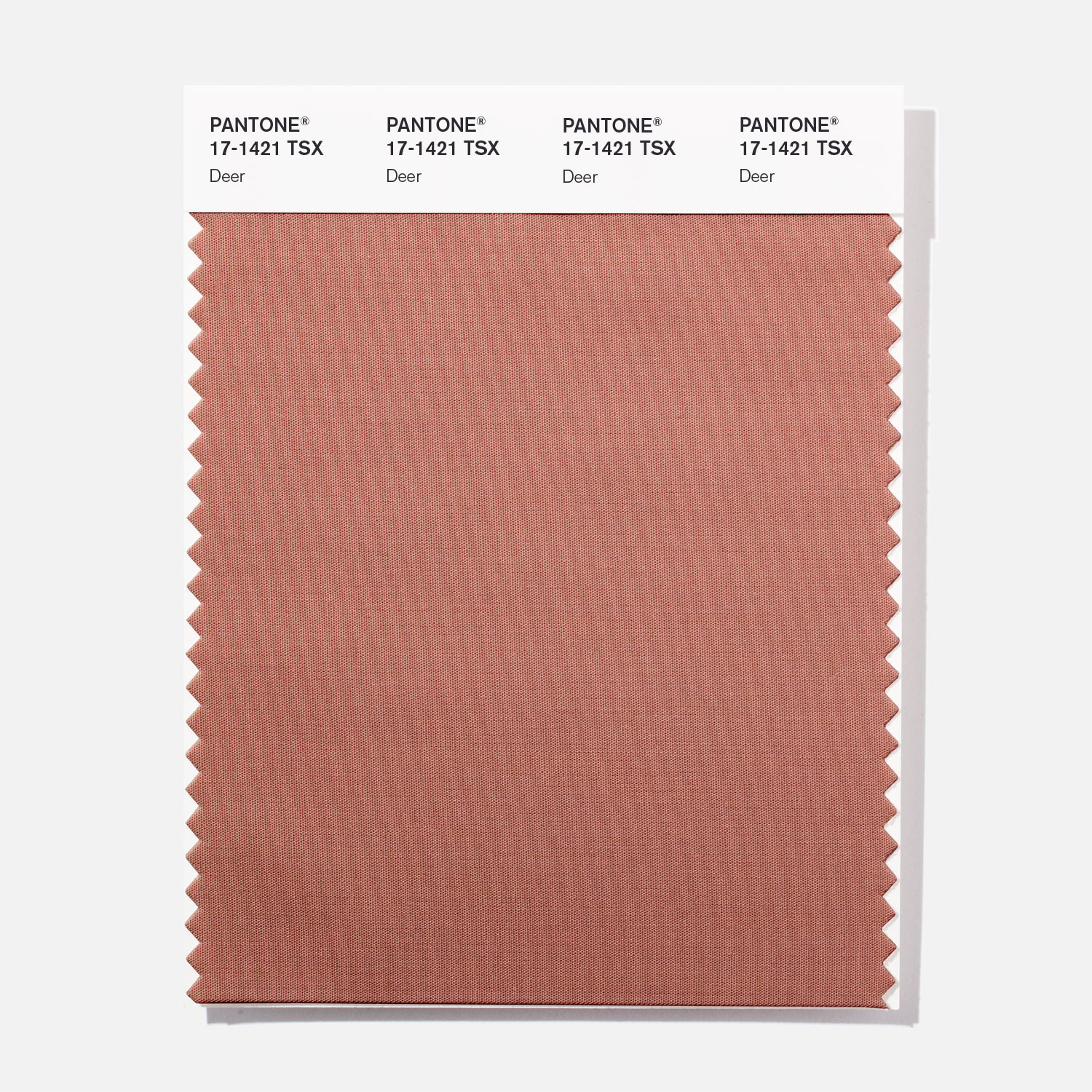 Pantone Polyester Swatch 17-1421 Deer