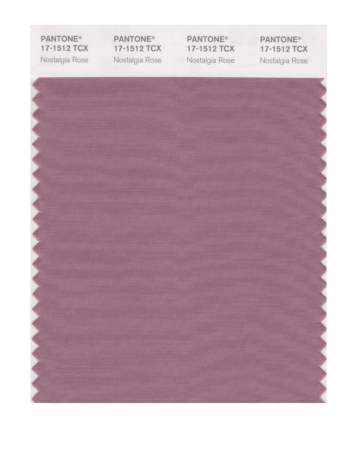 Pantone Cotton Swatch 17-1512 Nostalgia Rose