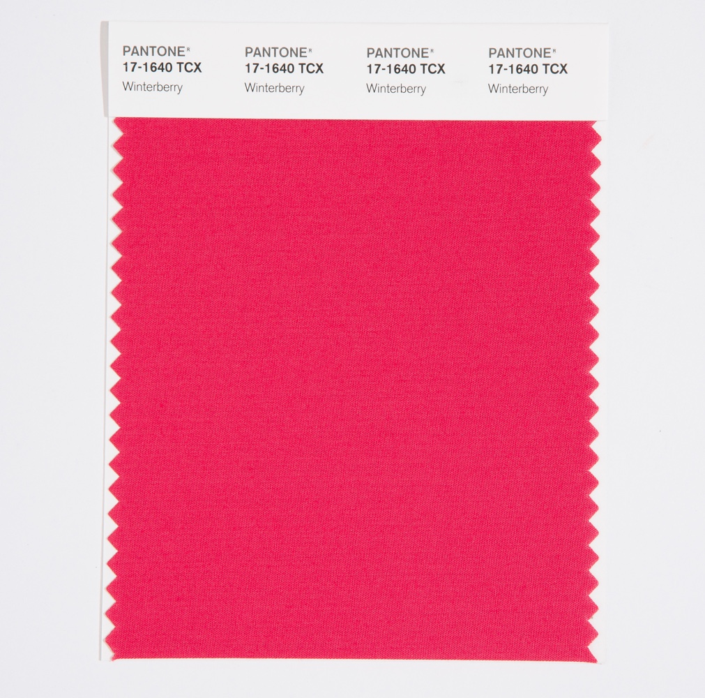 Pantone Cotton Swatch 17-1640 Winterberry