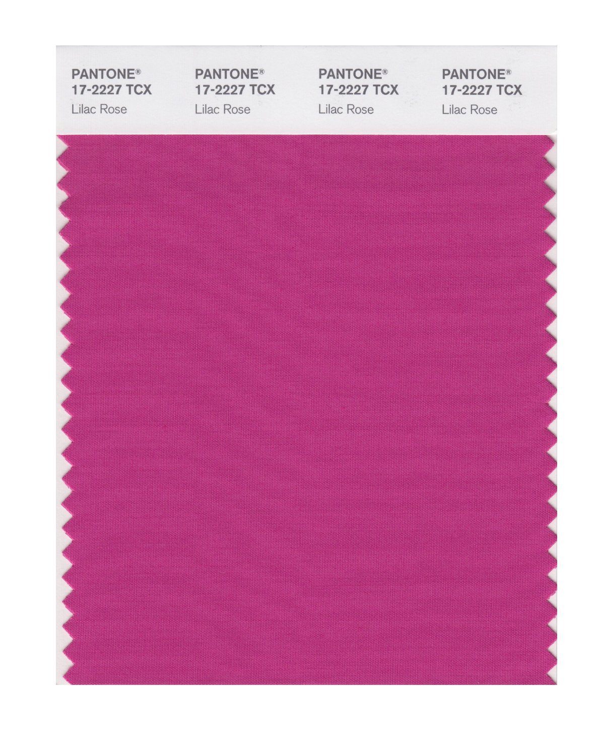 Pantone Cotton Swatch 17-2227 Lilac Rose