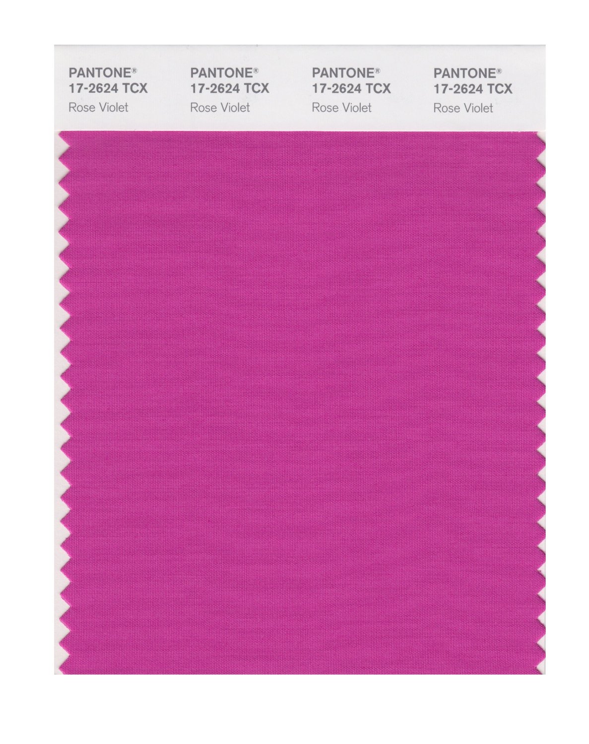 Pantone Cotton Swatch 17-2624 Rose Violet