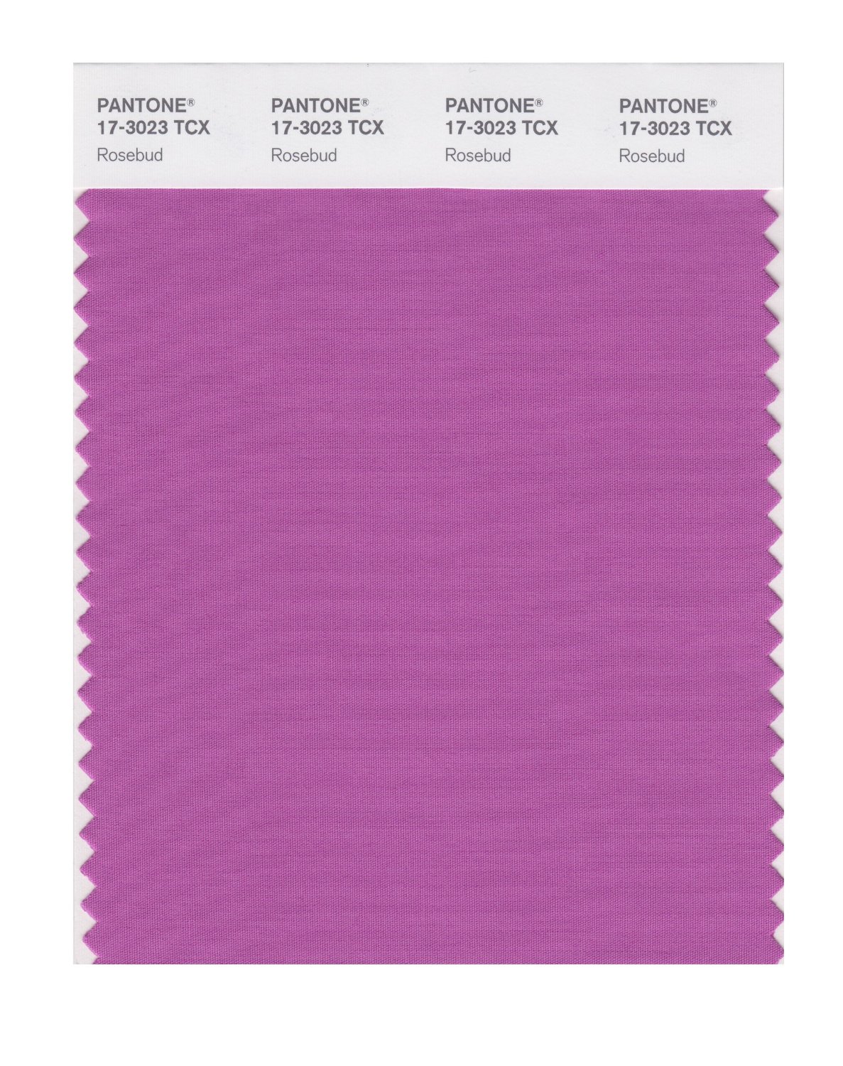 Pantone Cotton Swatch 17-3023 Rosebud