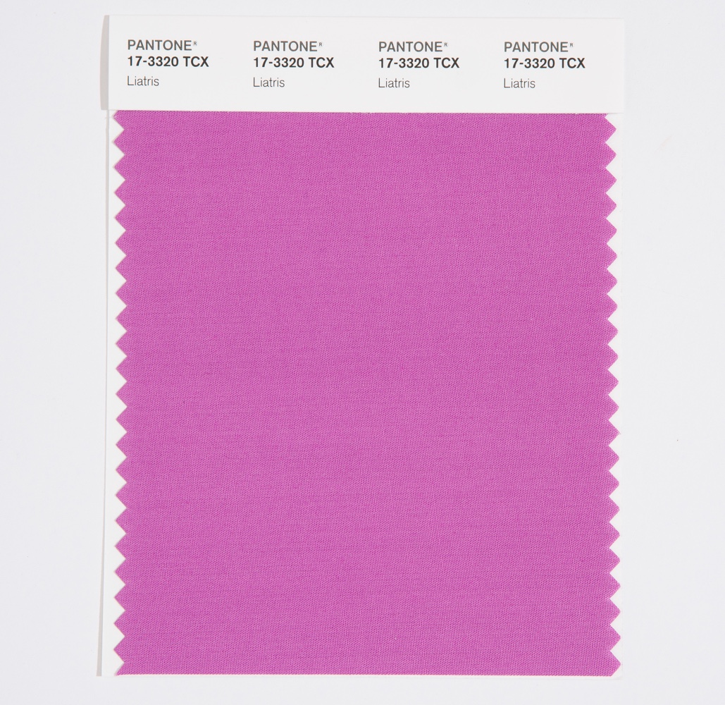 Pantone Cotton Swatch 17-3320 Liatris