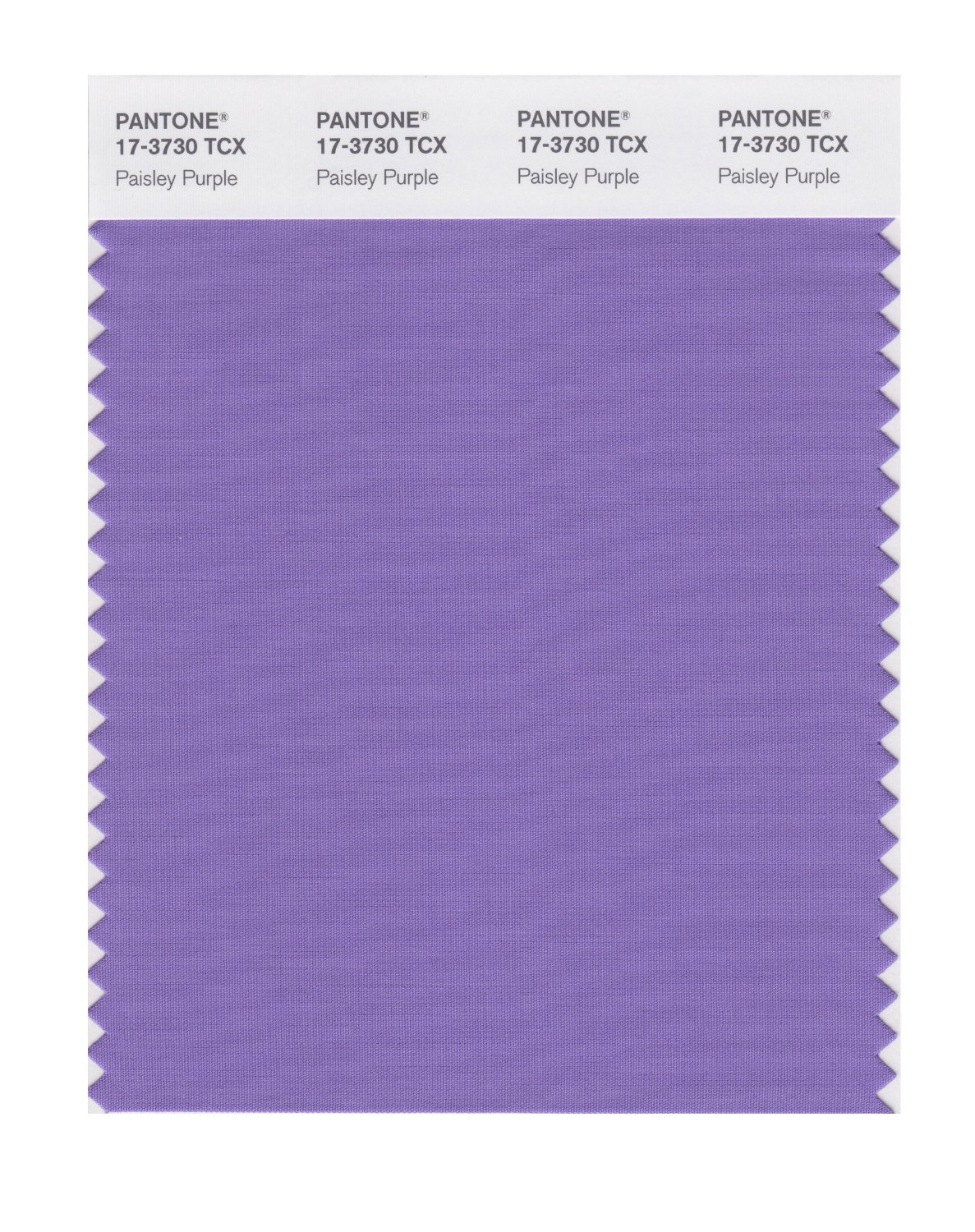 Pantone Cotton Swatch 17-3730 Paisley Purple