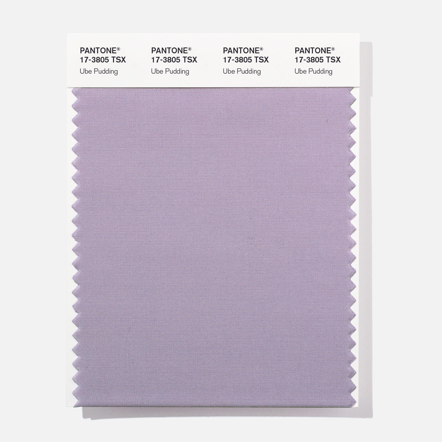 Pantone Polyester Swatch 17-3805 Ube Pudding