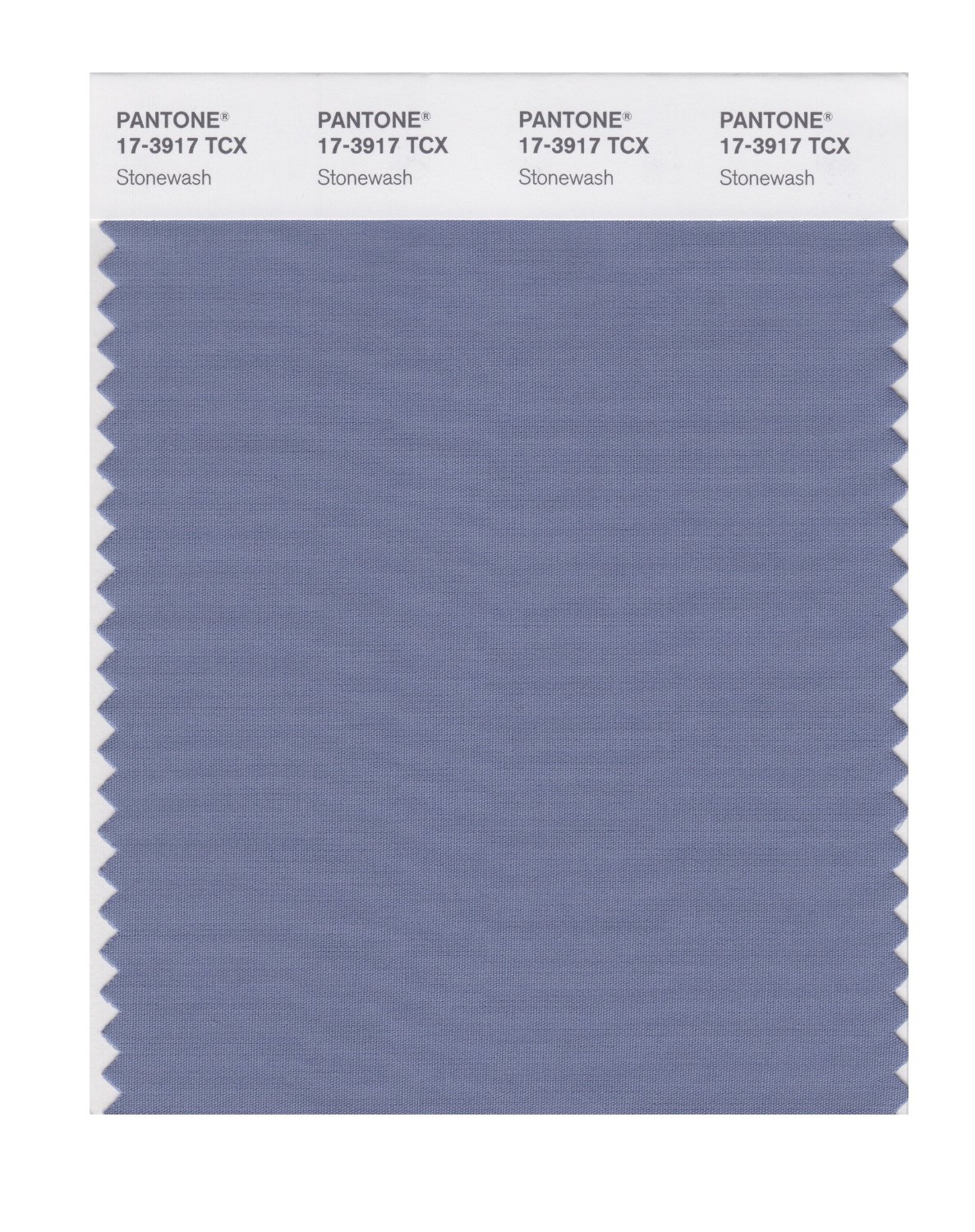 Pantone Cotton Swatch 17-3917 Stonewash