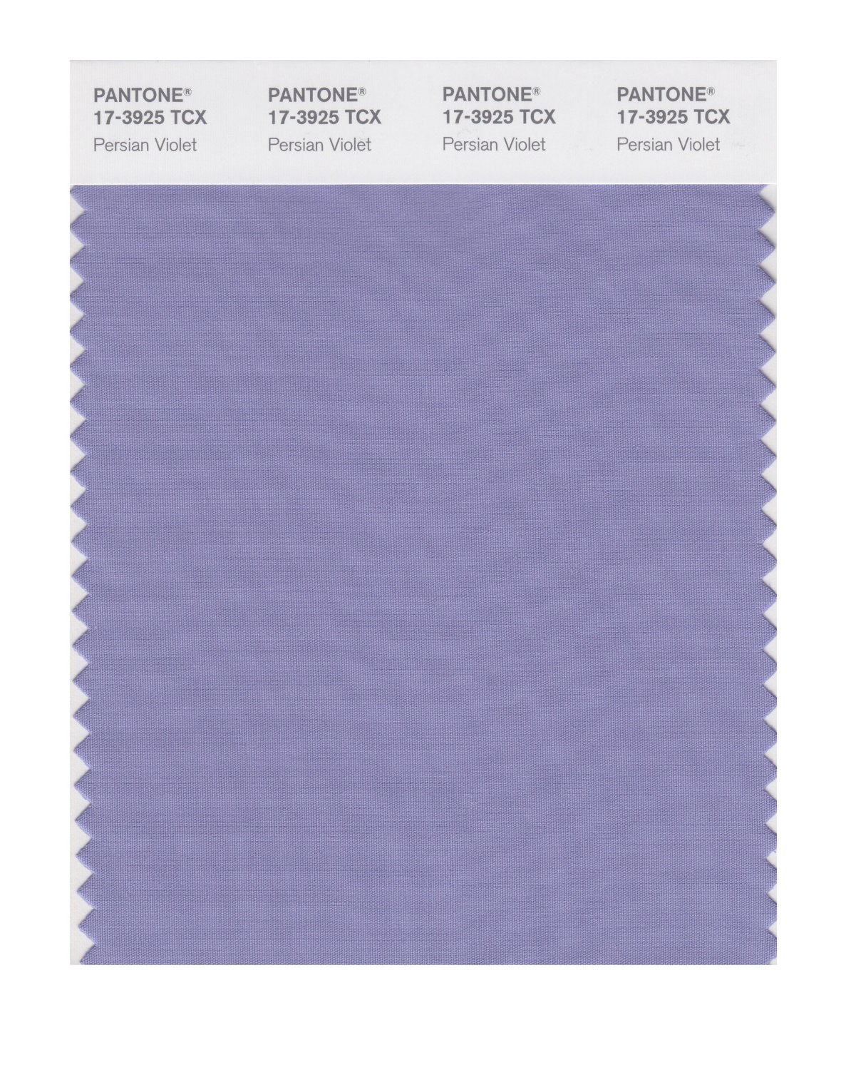 Pantone Cotton Swatch 17-3925 Persian Violet
