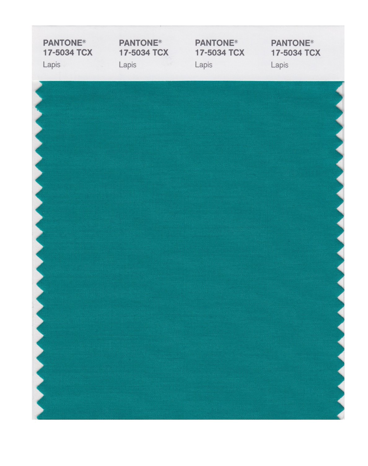 Pantone Cotton Swatch 17-5034 Lapis