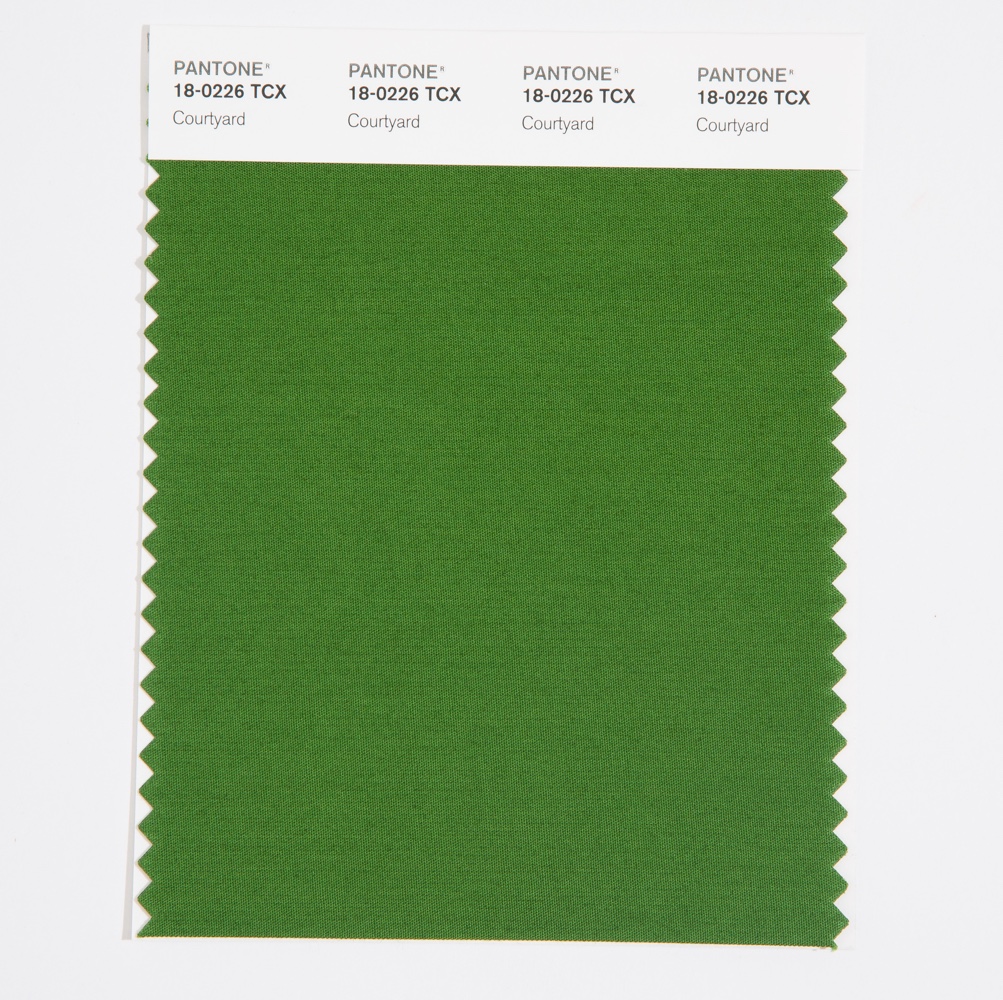 Pantone Cotton Swatch 18-0226 Courtyard