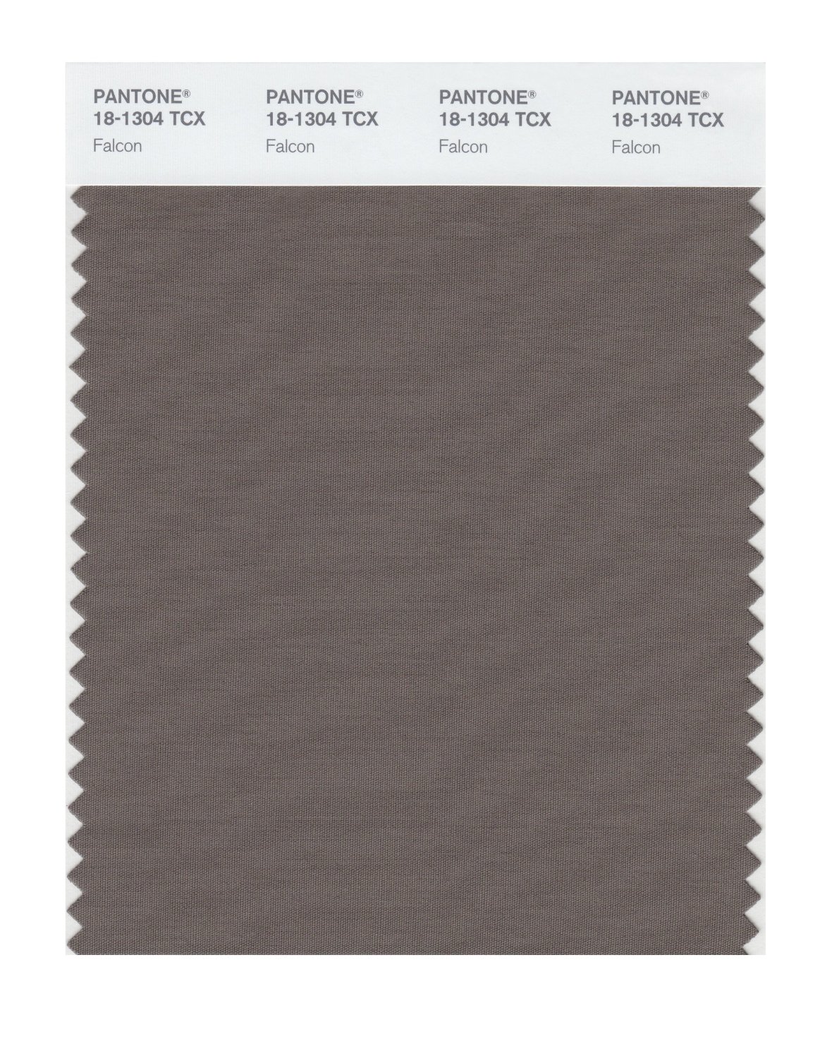 Pantone Cotton Swatch 18-1304 Falcon