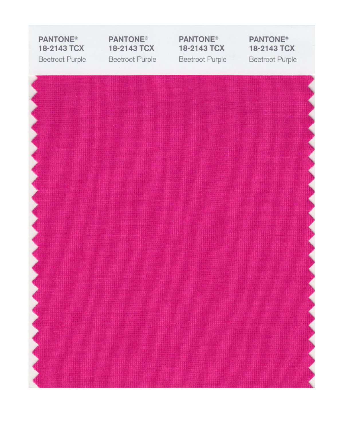 Pantone Cotton Swatch 18-2143 Beetroot Purple