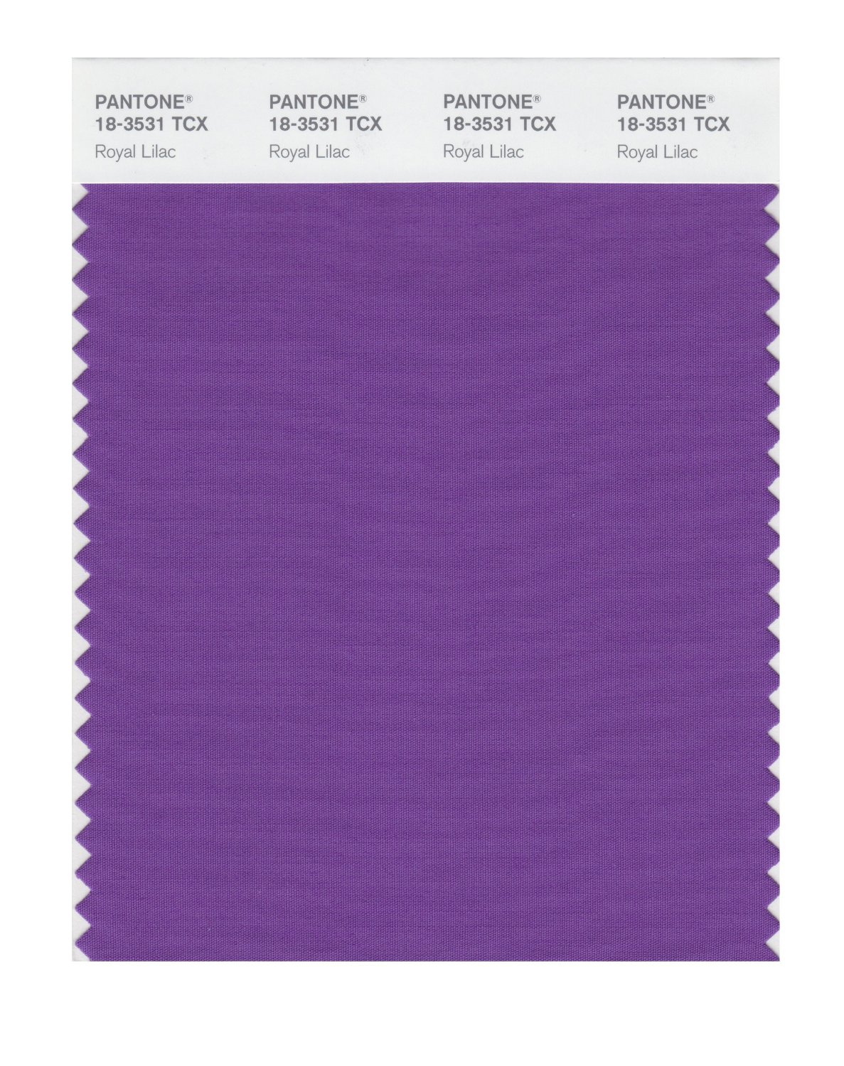 Pantone Cotton Swatch 18-3531 Royal Lilac
