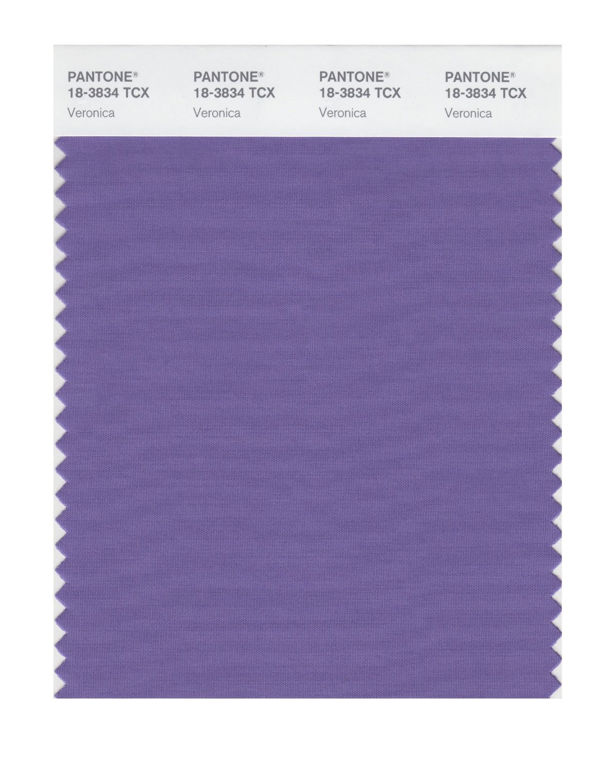 Pantone Cotton Swatch 18-3834 Veronica