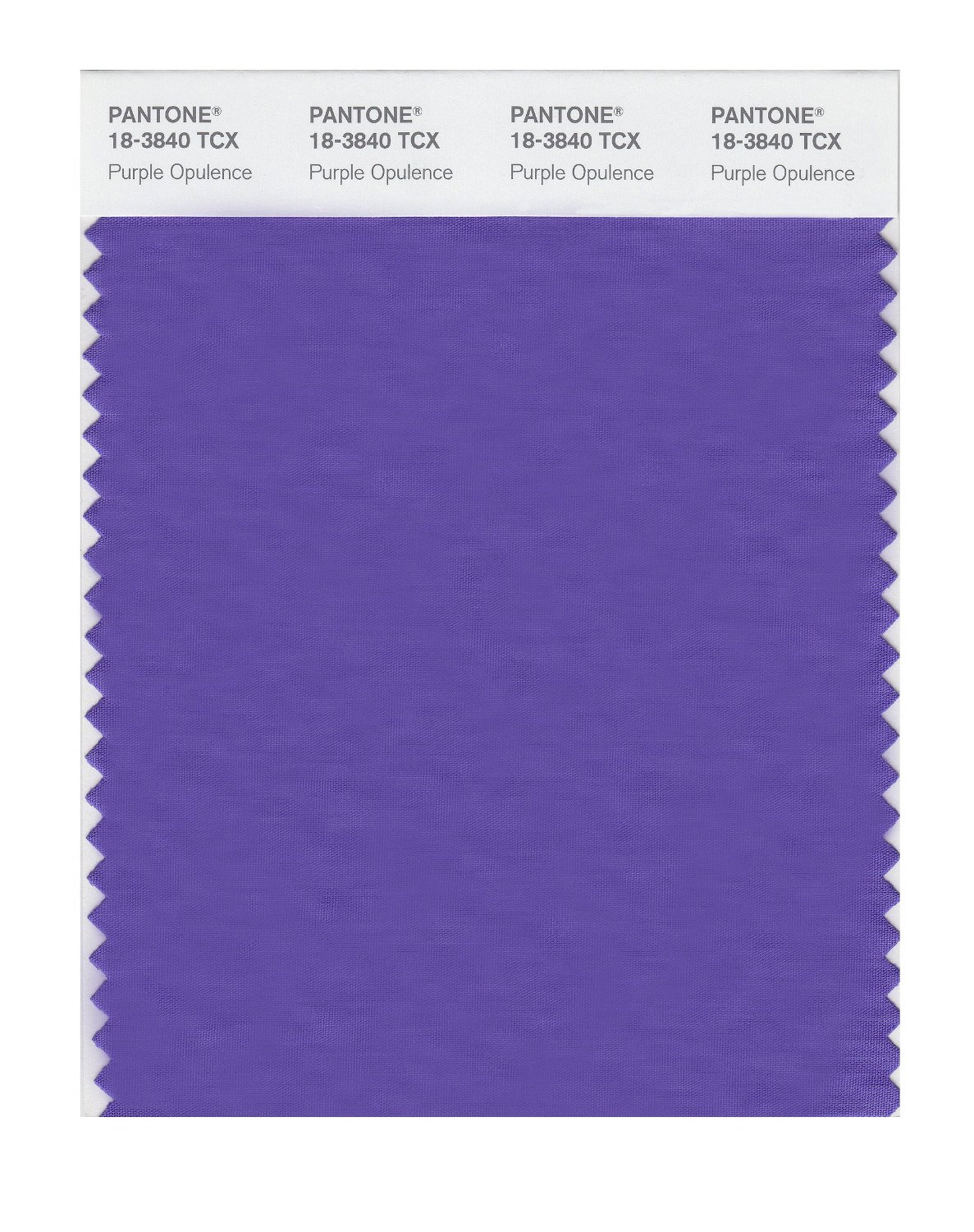 Pantone Cotton Swatch 18-3840 Purple Opulence