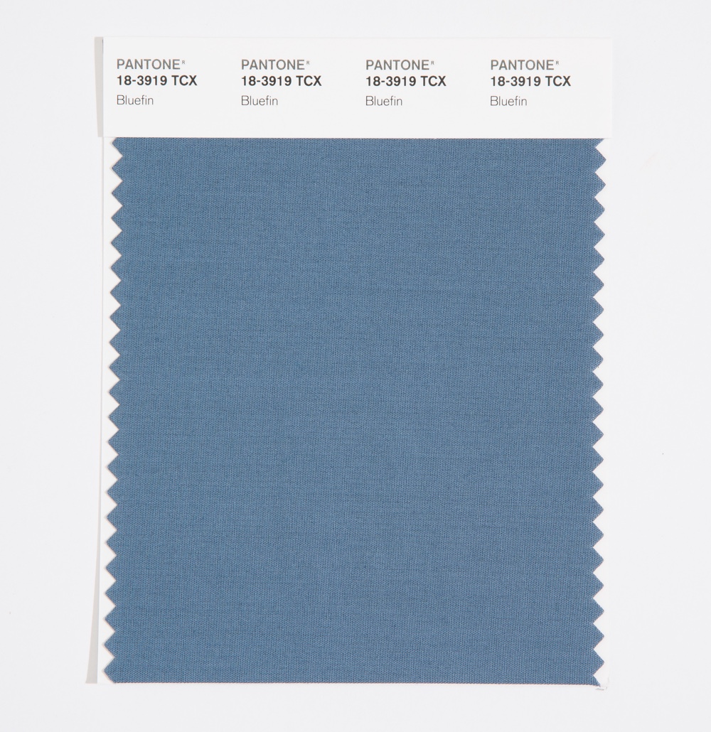 Pantone Cotton Swatch 18-3919 Bluefin