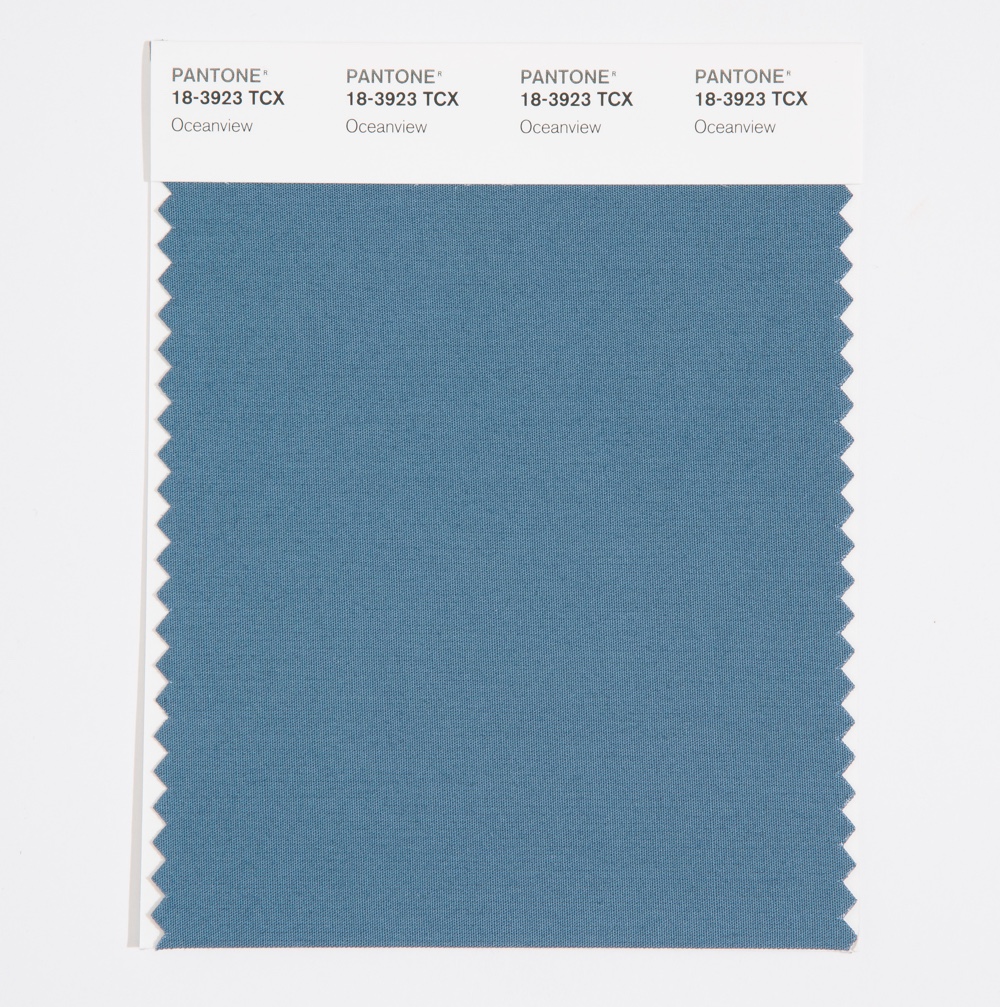 Pantone Cotton Swatch 18-3923 Oceanview