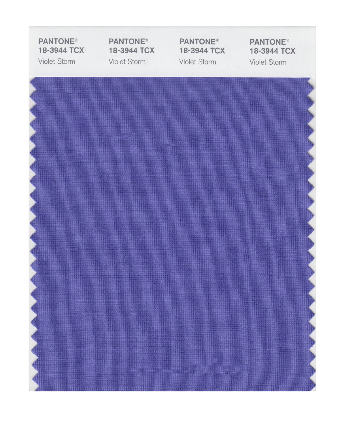 Pantone Cotton Swatch 18-3944 Violet Storm