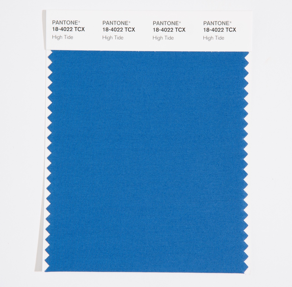 Pantone Cotton Swatch 18-4022 High Tide