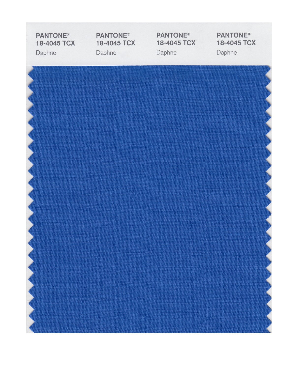 Pantone Cotton Swatch 18-4045 Daphne