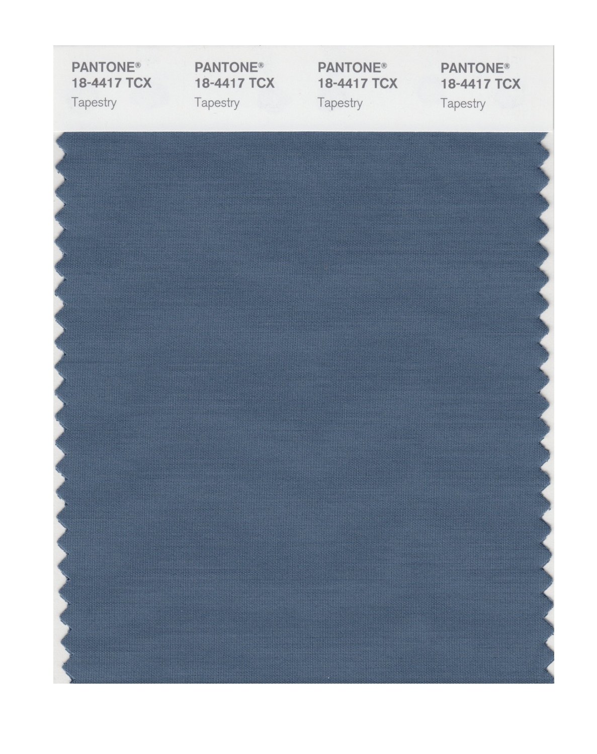 Pantone Cotton Swatch 18-4417 Tapestry