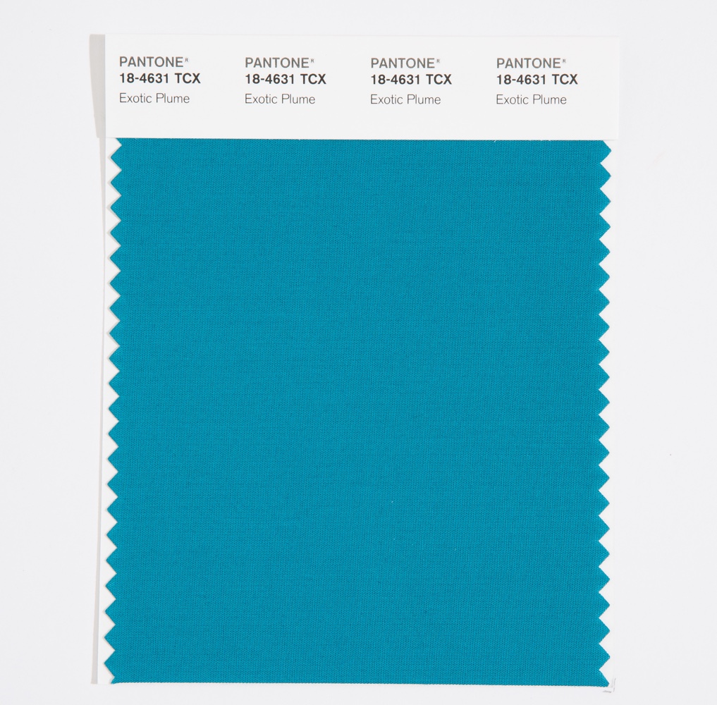 Pantone Cotton Swatch 18-4631 Exotic Plume