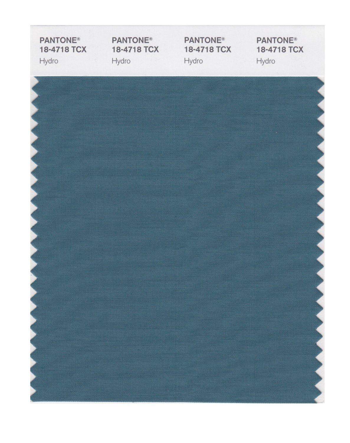 Pantone Cotton Swatch 18-4718 Hydro