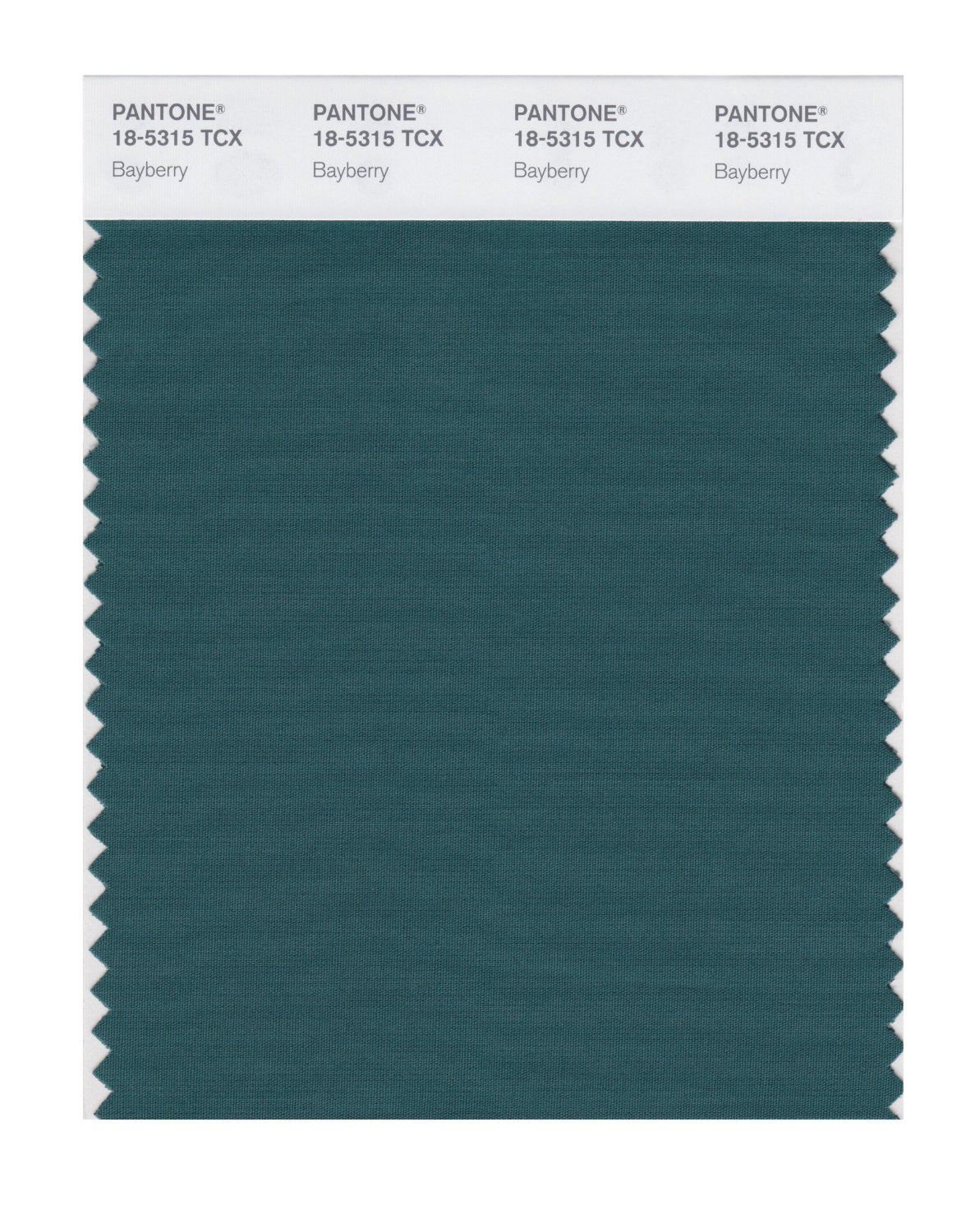 Pantone Cotton Swatch 18-5315 Bayberry