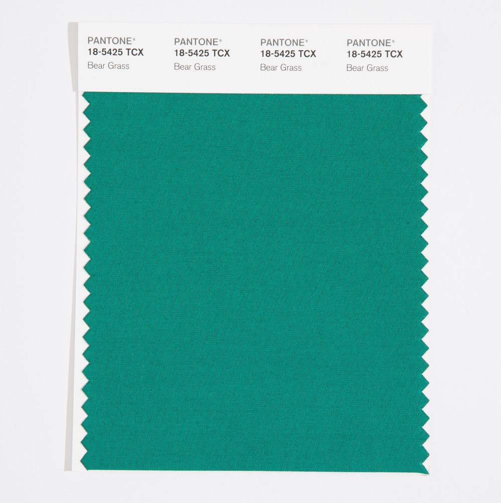 Pantone Cotton Swatch 18-5425 Bear Grass