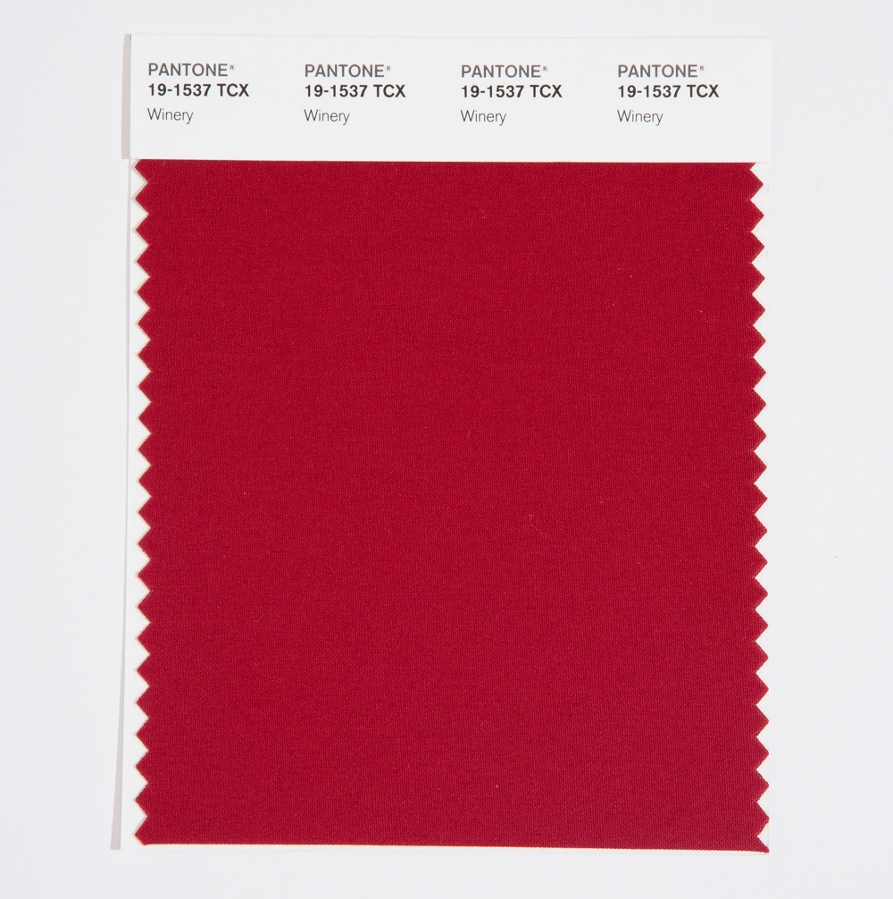 Pantone Cotton Swatch 19-1537 Winery