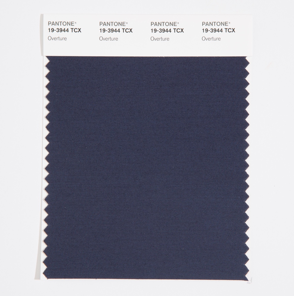 Pantone Cotton Swatch 19-3944 Overture