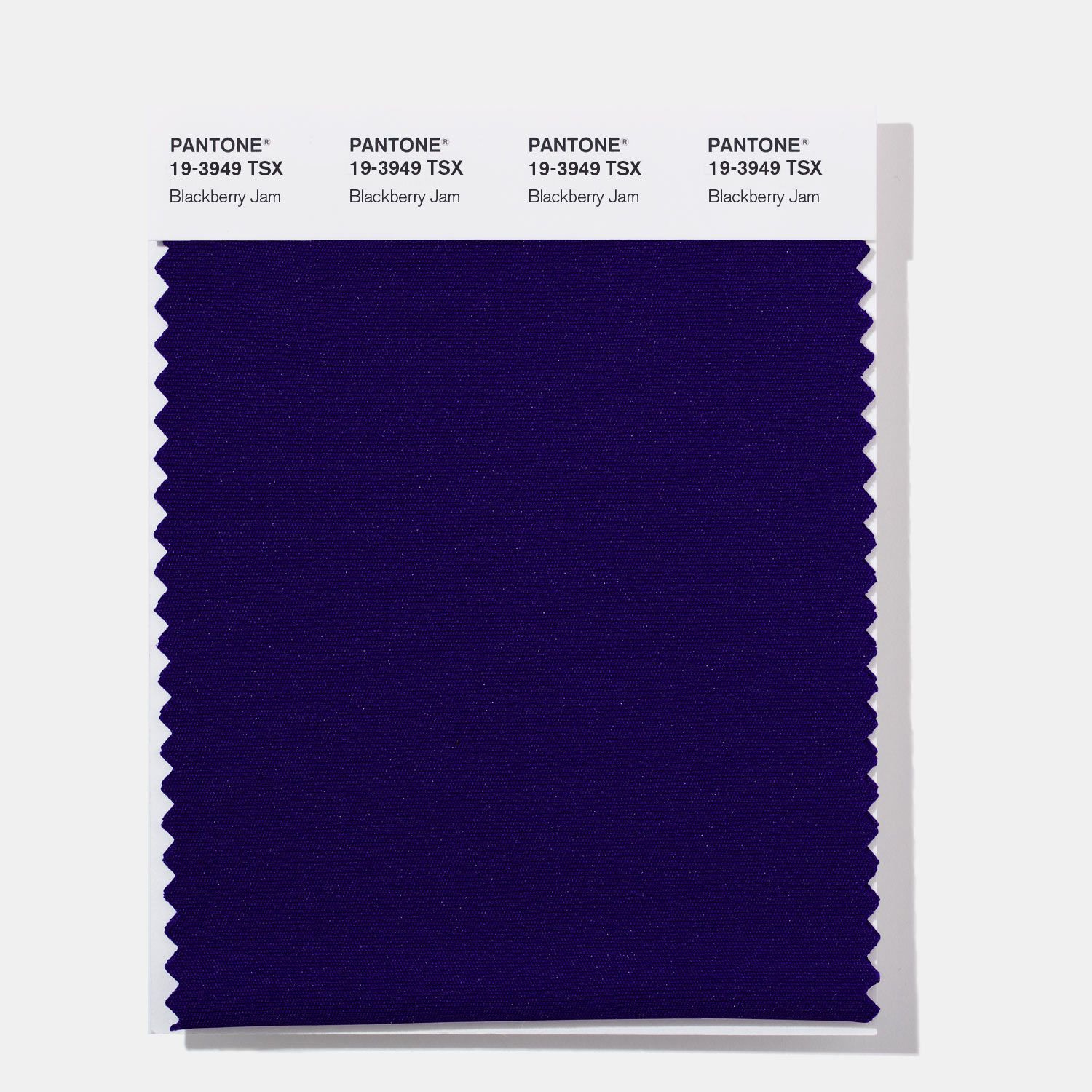 Pantone Polyester Swatch 19-3949 Blackberry J