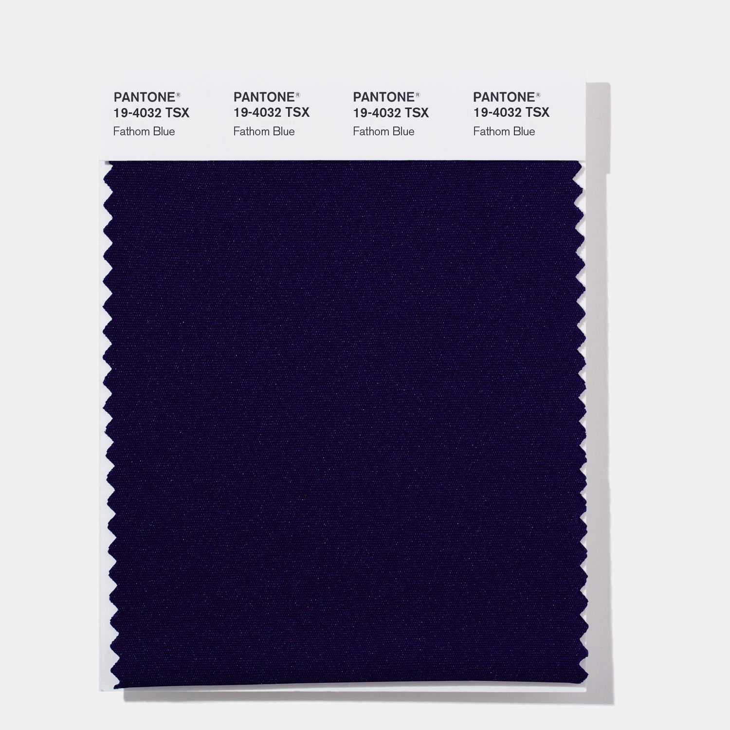 Pantone Polyester Swatch 19-4032 Fathom Blue