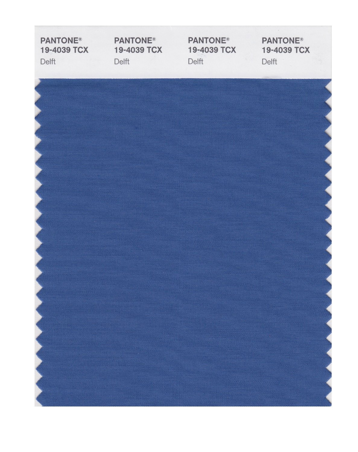 Pantone Cotton Swatch 19-4039 Delft