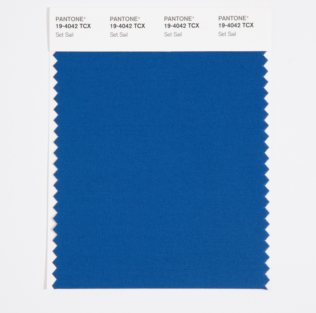 Pantone Cotton Swatch 19-4042 Set Sail