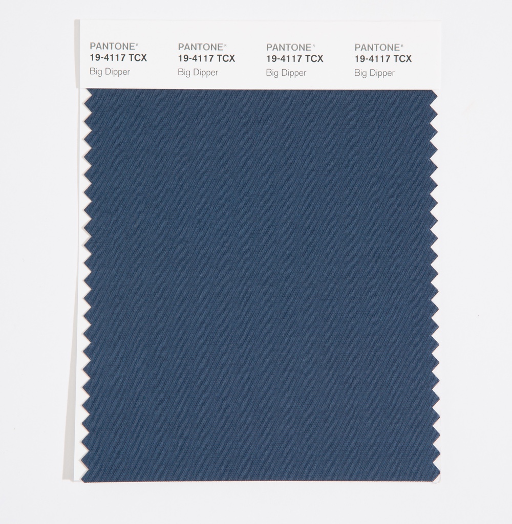 Pantone Cotton Swatch 19-4117 Big Dipper