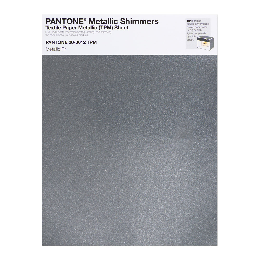 Pantone Metallic Shimmer 20-0012 Metallic Fir