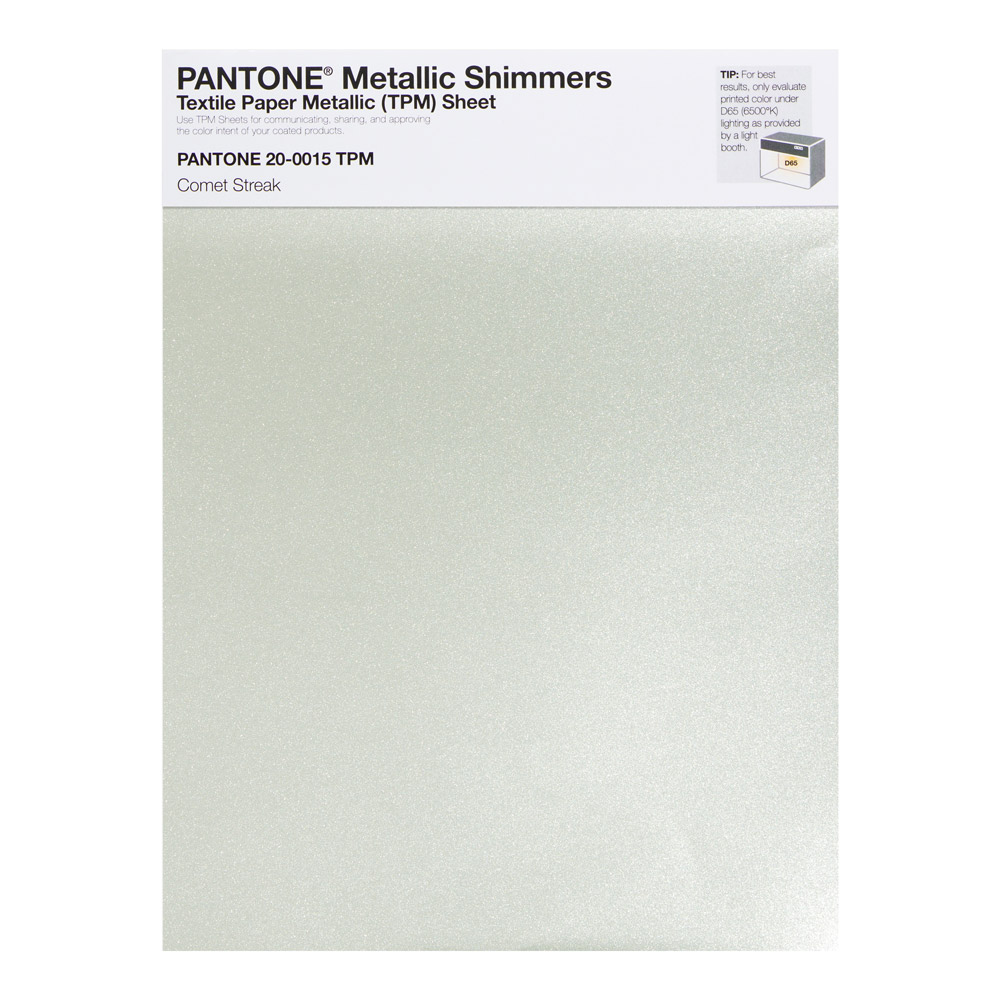 Pantone Metallic Shimmer 20-0015 Comet Streak