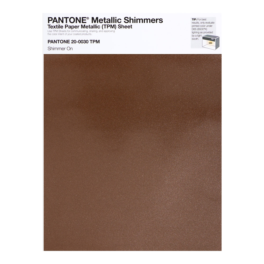 Pantone Metallic Shimmer 20-0030 Shimmer On