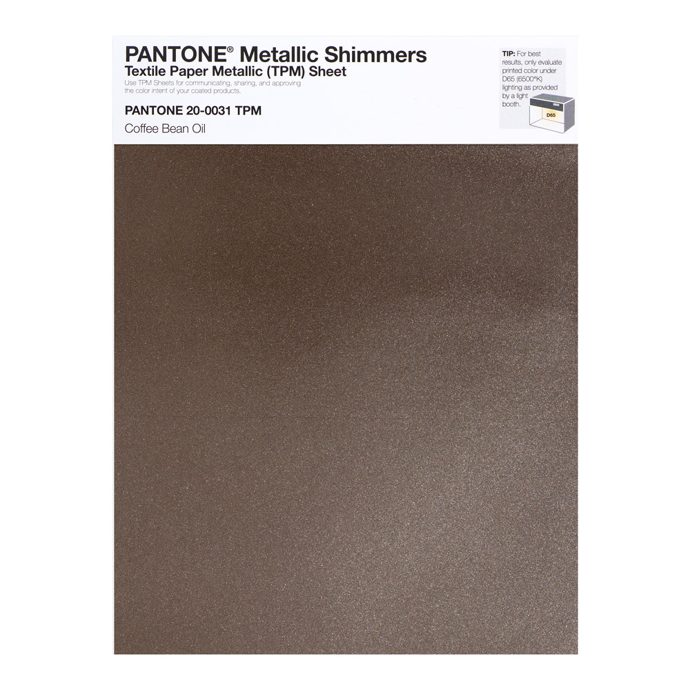 Pantone Metallic Shimmer 20-0031 Coffee Bean
