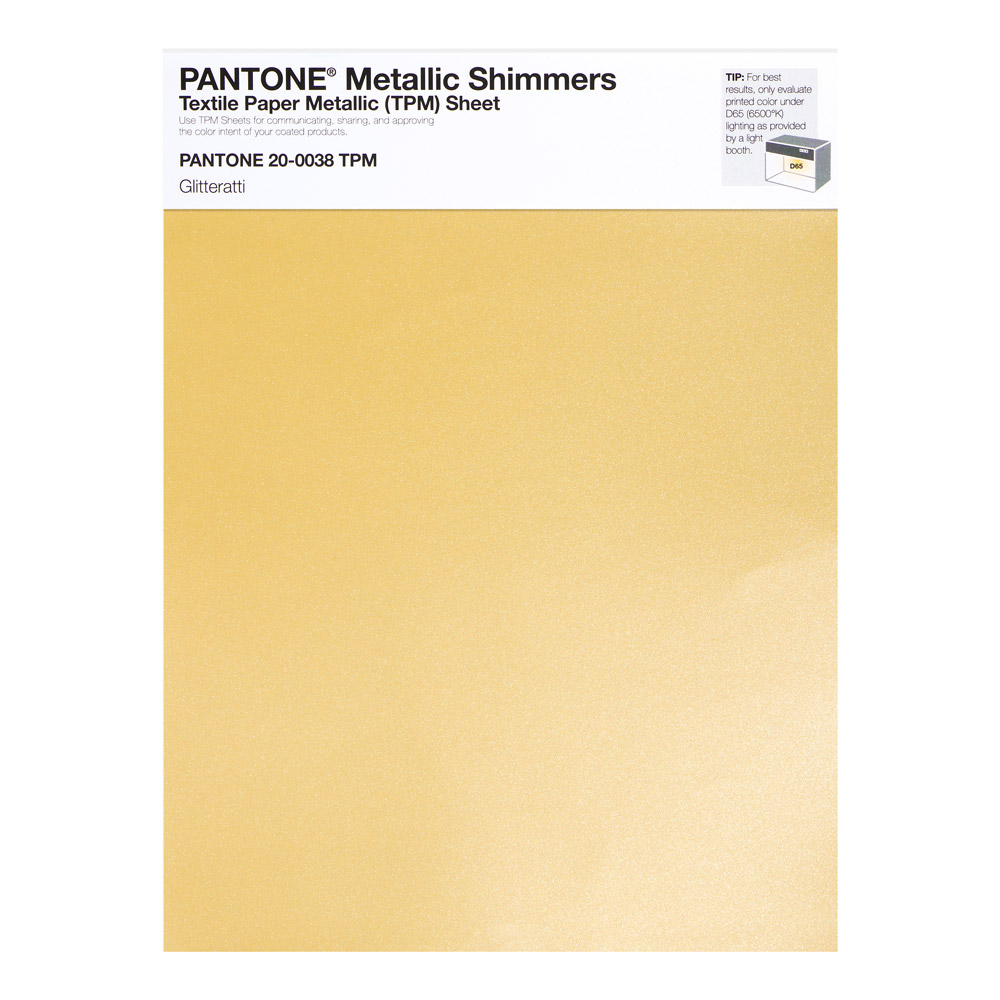Pantone Metallic Shimmer 20-0038 Glitteratti