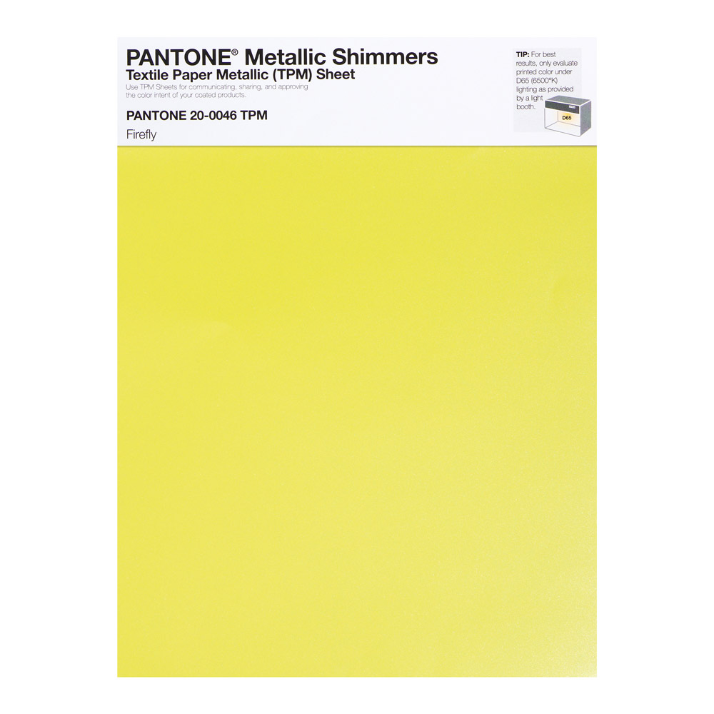 Pantone Metallic Shimmer 20-0046 Firefly
