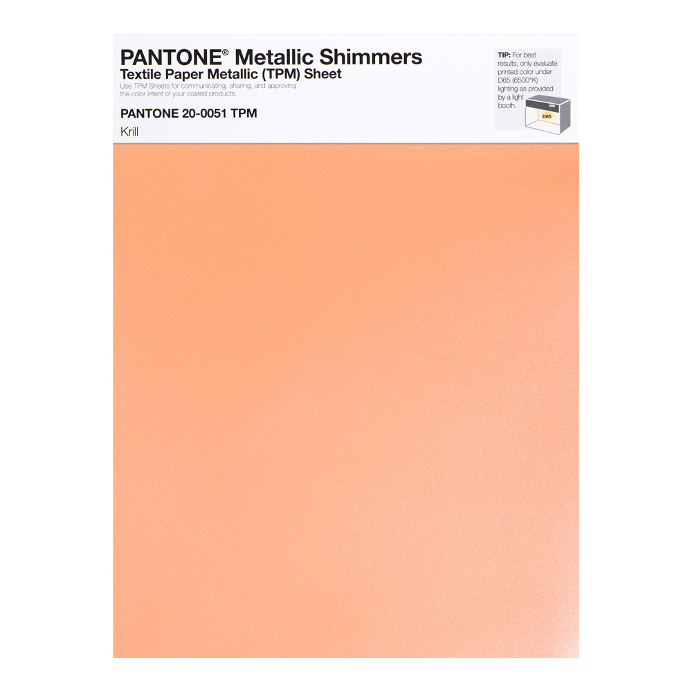 Pantone Metallic Shimmer 20-0051 Krill