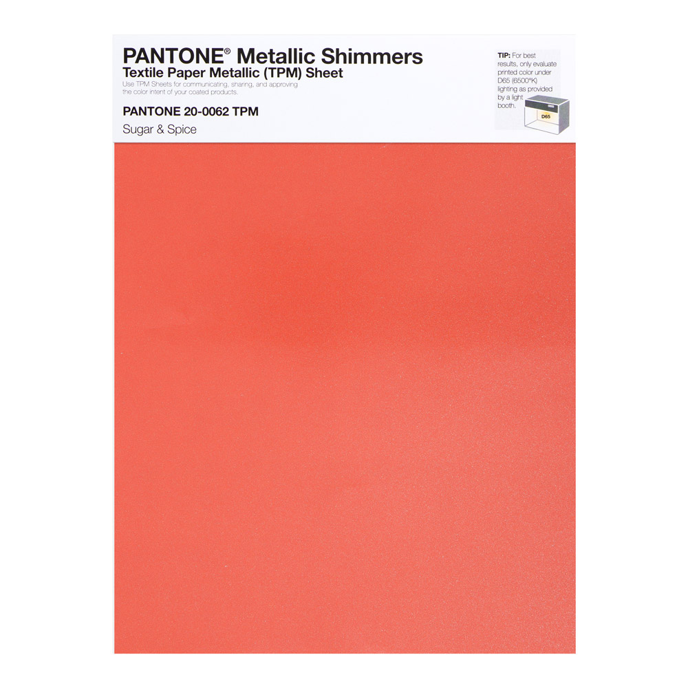Pantone Metallic Shimmer 20-0062 Sugar & Spic