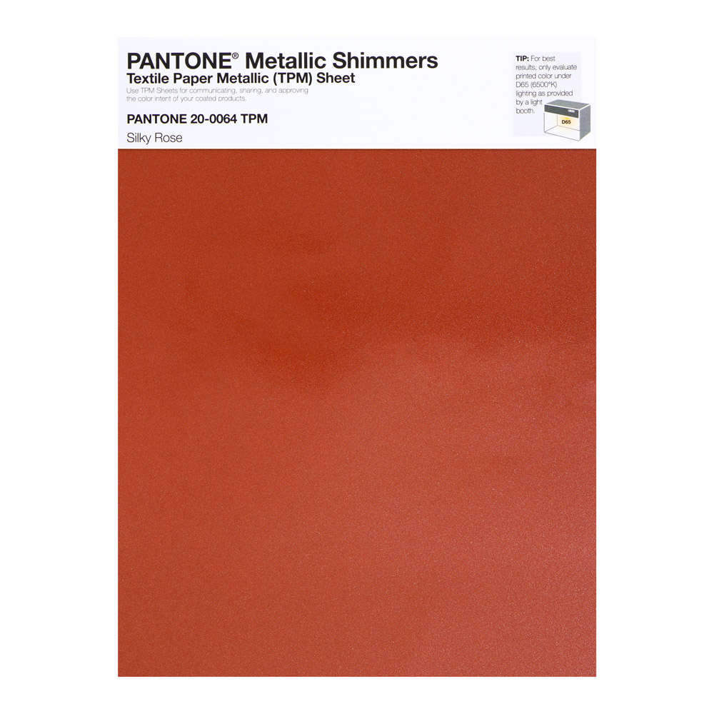 Pantone Metallic Shimmer 20-0064 Silky Rose