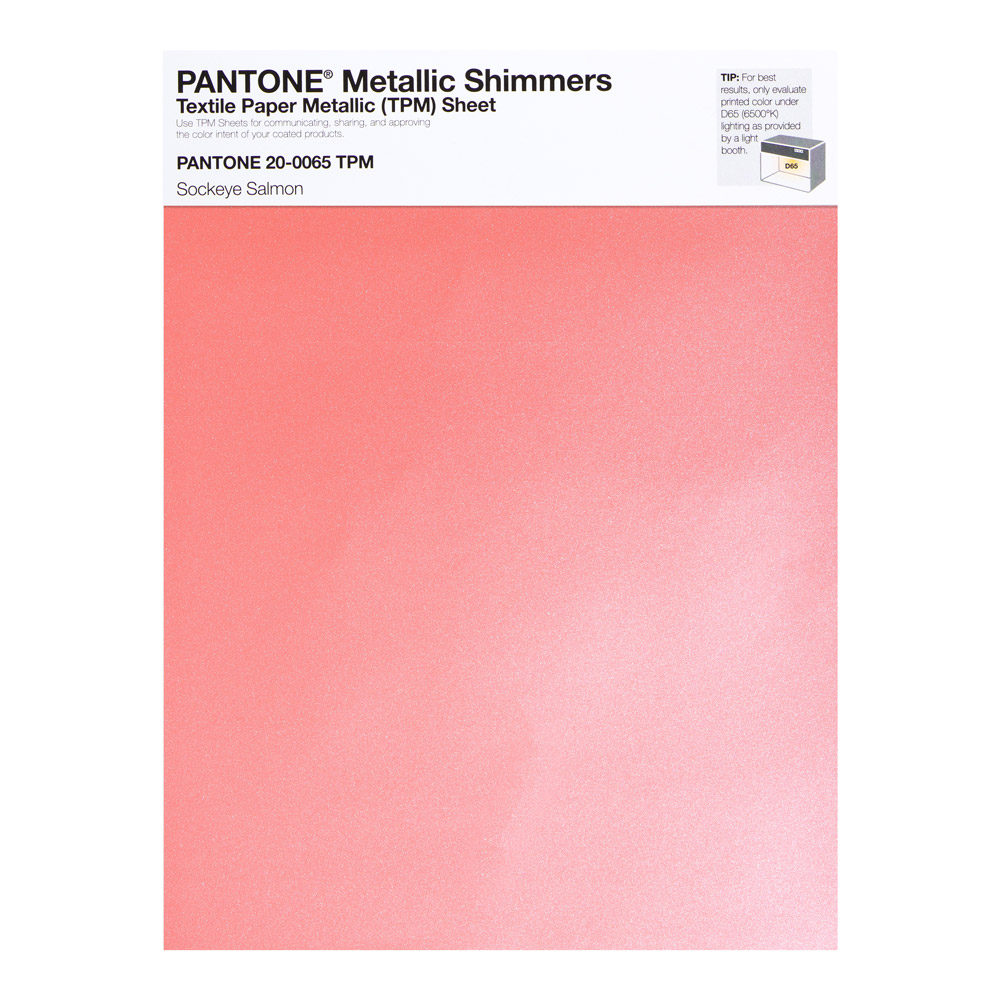 Pantone Metallic Shimmer 20-0065 Sockeye Salm